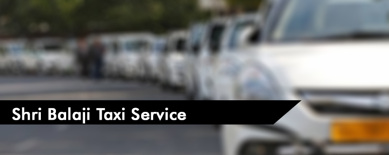 Shri Balaji Taxi Service 